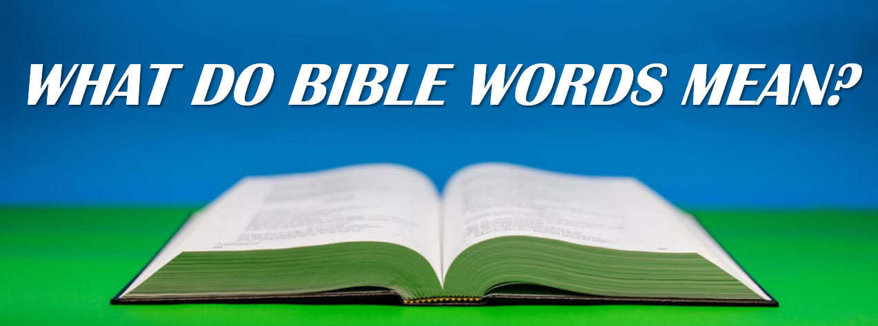 bible words