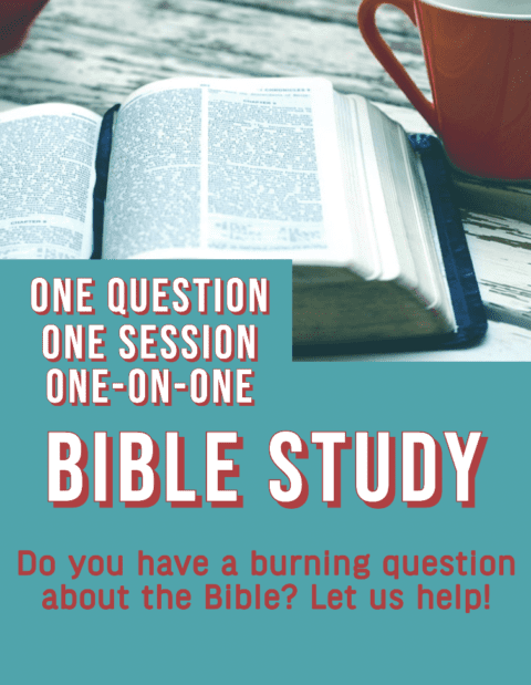 Most Awesome One Time Bible Study Lesson